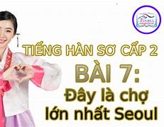 Học Sinh Cấp 2 Tiếng Hàn Là Gì