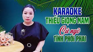 Karaoke Song Ca Cứ Ngỡ Tình Phôi Phai